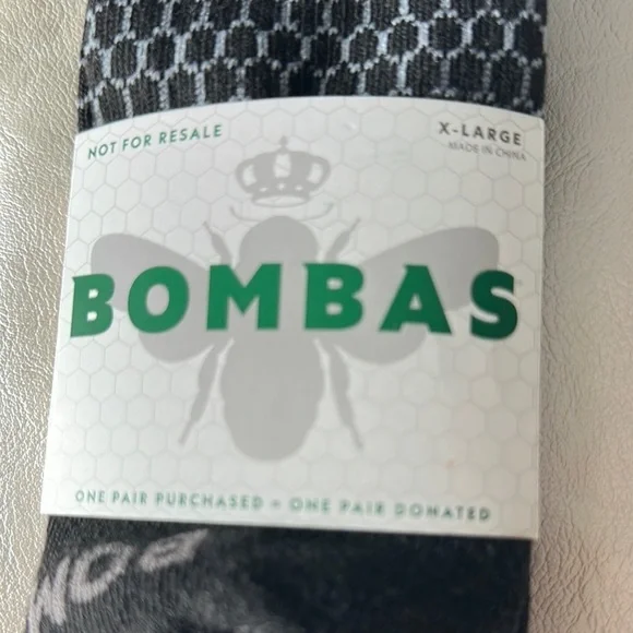 Bombas Men's Black Socks - Picture 3 of 5